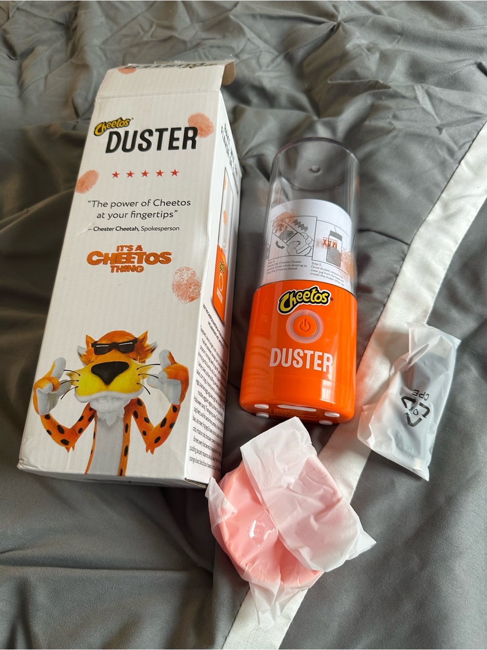 Cheetos Duster Handheld Orange Duster
